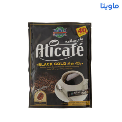 قیمت و خرید پودر قهوه علی کافه مدل Black Gold بسته 40 عددی