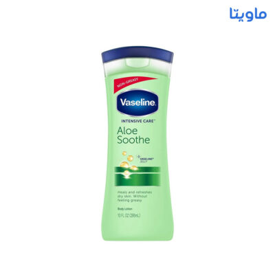 لوسیون بدن وازلین مدل Aloe Soothe