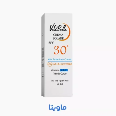 کرم ضد آفتاب SPF30 ویتابلا حجم 40 میلی لیتر