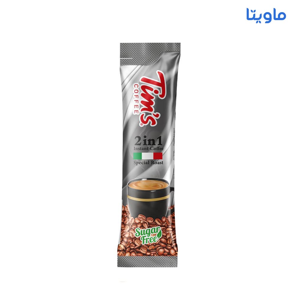 پودر قهوه فوری2 در 1 تیمز بدون شکر