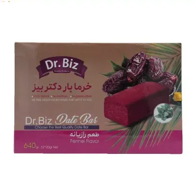 خرمابار رازیانه دکتر بیز - 32 عددی