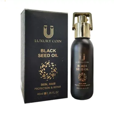 روغن ترکیبی سیاه دانه، جوانه گندم و آرگان لاکچری کوین حجم 40 میلی لیتر