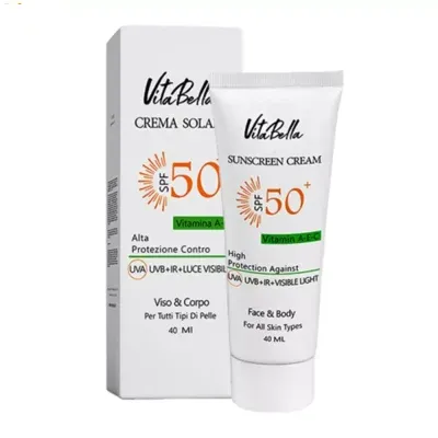 کرم ضد آفتاب SPF50 ویتابلا حجم 40 میلی لیتر کرم ضد آفتاب SPF50 ویتابلا