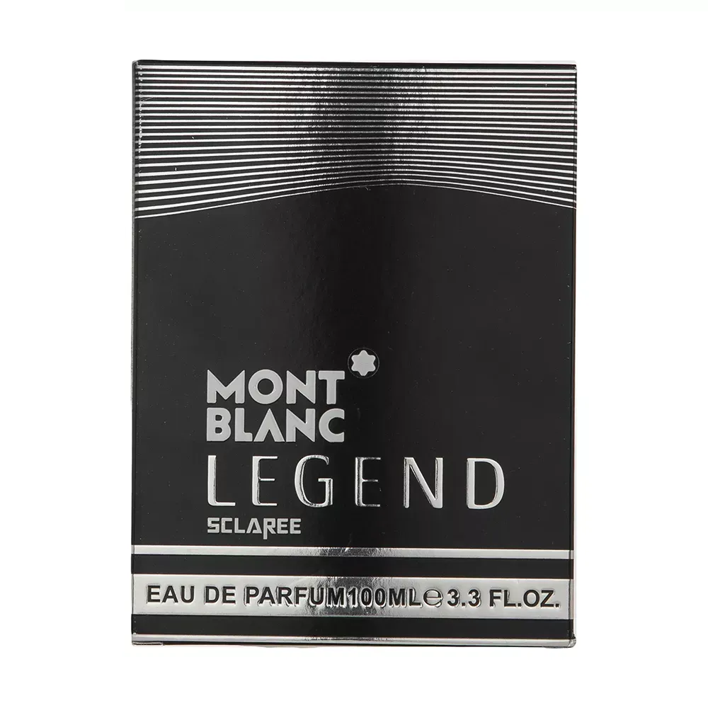 ادو پرفیوم مردانه اسکلاره مدل Mont Blanc Legend با رایحه شیرین و خنک حجم 100 میلی لیتر