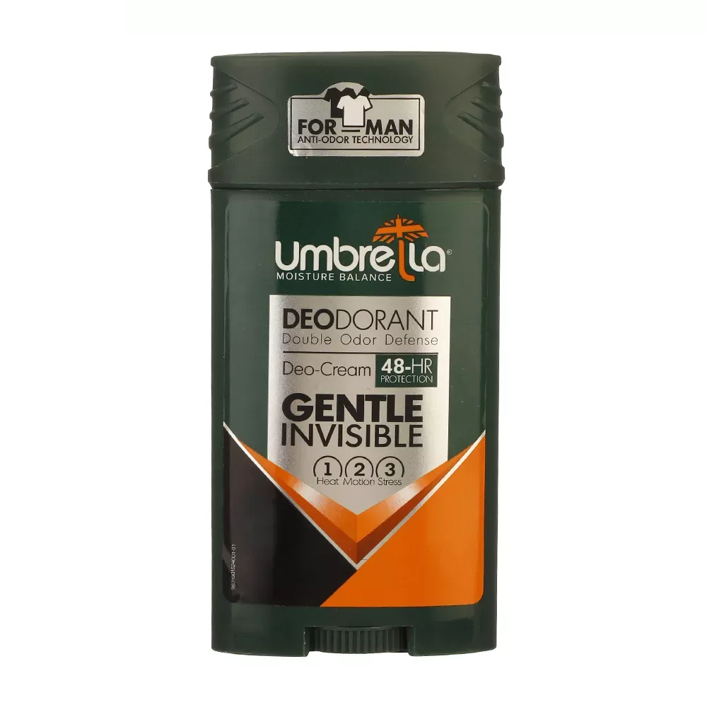 استیک ضد تعریق مردانه آمبرلا مدل Gentle Invisible حجم 90 میلی لیتر