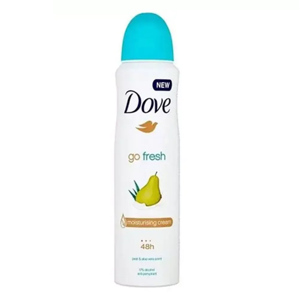 اسپری ضد تعریق زنانه داو مدل Go Fresh رایحه گلابی حجم 150 میلی لیتر
