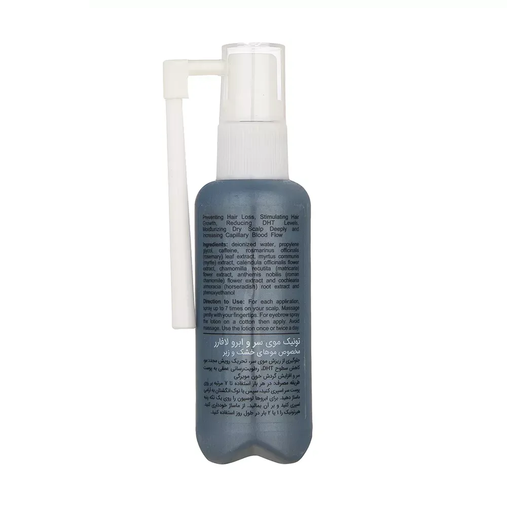 تونیک ضد ریزش مو و ابرو لافارر مدل Dry Hair مناسب موهای خشک حجم 60 میلی لیتر