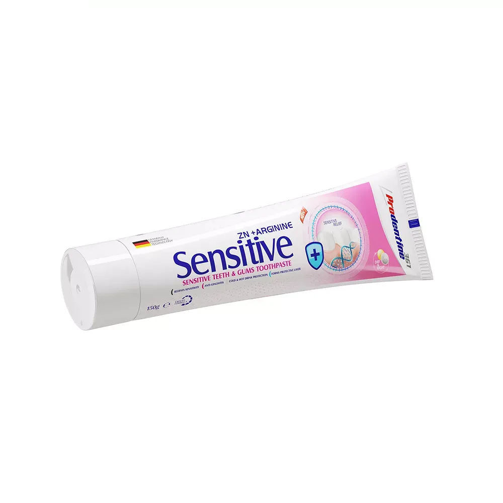 خمیر دندان پرودنتین 361 مدل Sensitive وزن 130 گرم