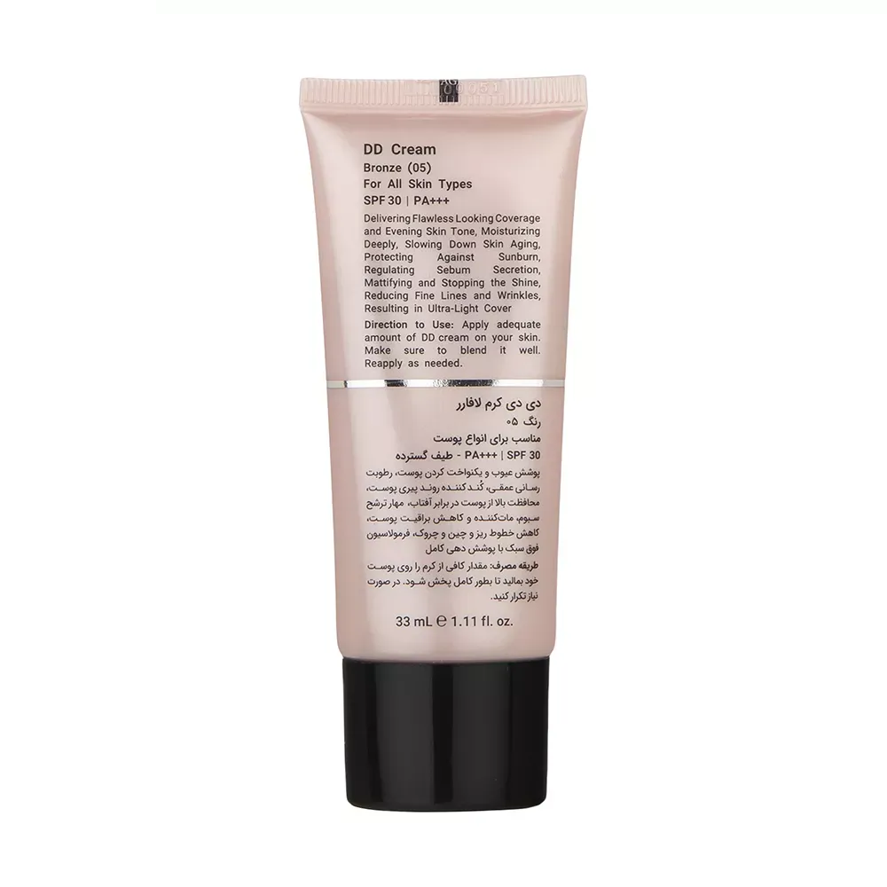 دی دی کرم رنگی لافارر SPF30 مدل 05 مناسب انواع پوست حجم 33 میلی لیتر