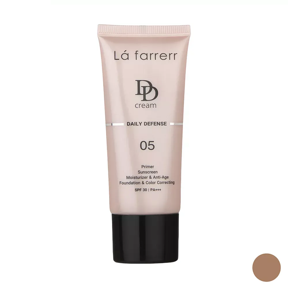 دی دی کرم رنگی لافارر SPF30 شماره 05 حجم 33 میلی لیتر دی دی کرم رنگی لافارر SPF30 مدل 05 مناسب انواع پوست حجم 33 میلی لیتر