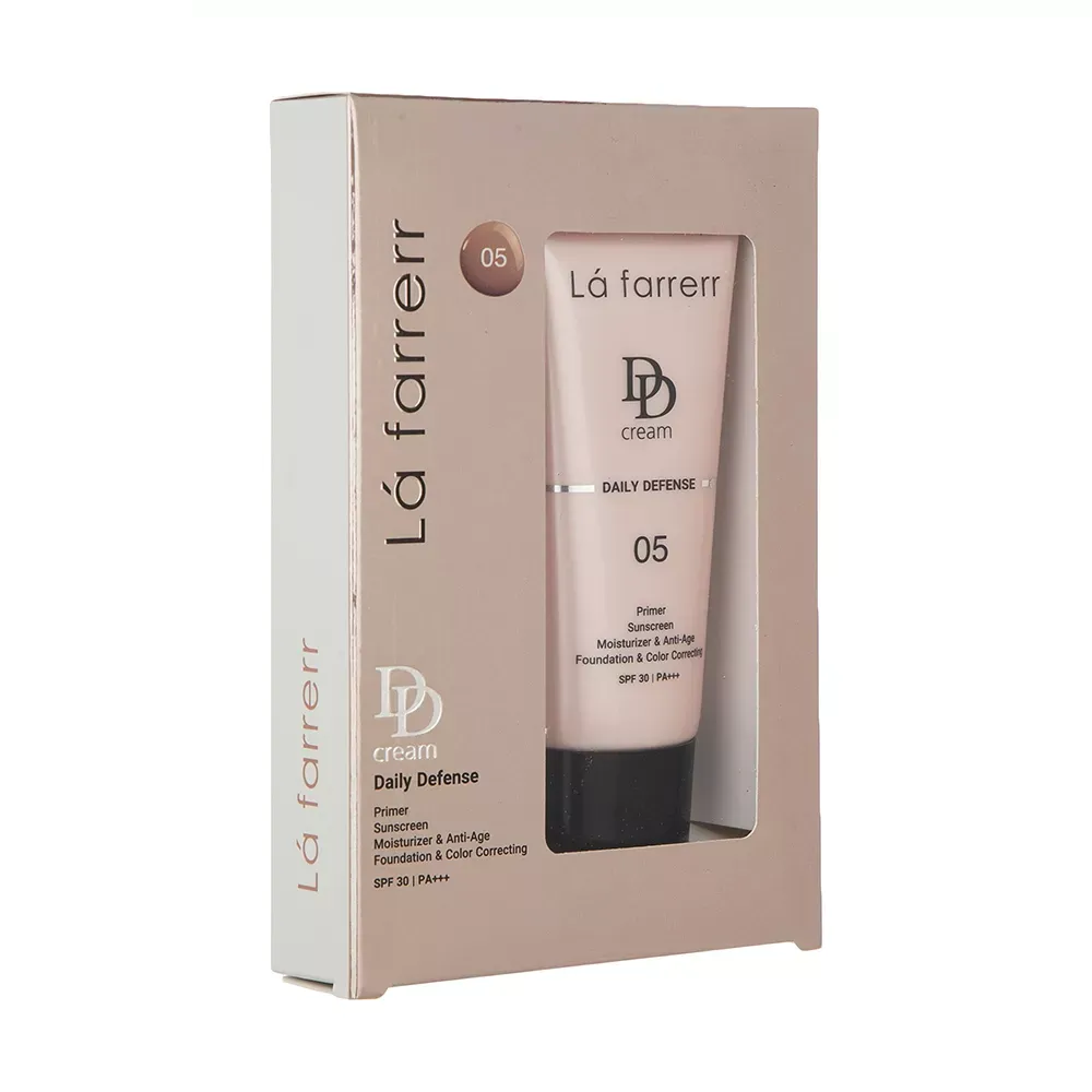 دی دی کرم رنگی لافارر SPF30 مدل 05 مناسب انواع پوست حجم 33 میلی لیتر