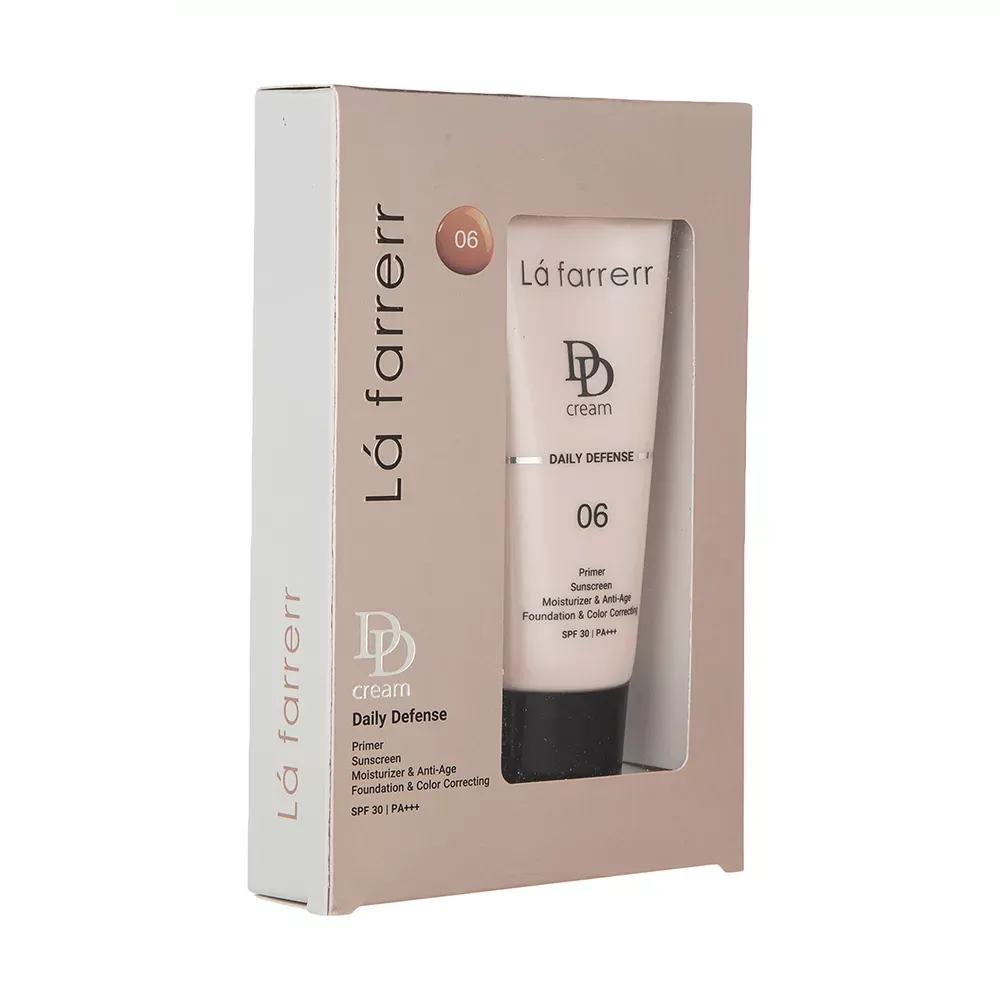 دی دی کرم رنگی لافارر SPF30 مدل 06 مناسب انواع پوست حجم 33 میلی لیتر