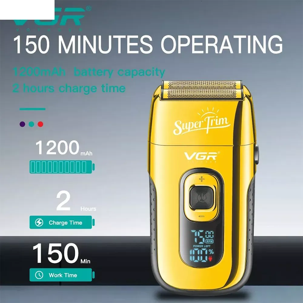 ماشین اصلاح موی سر و صورت وی جی ار مدل V-332