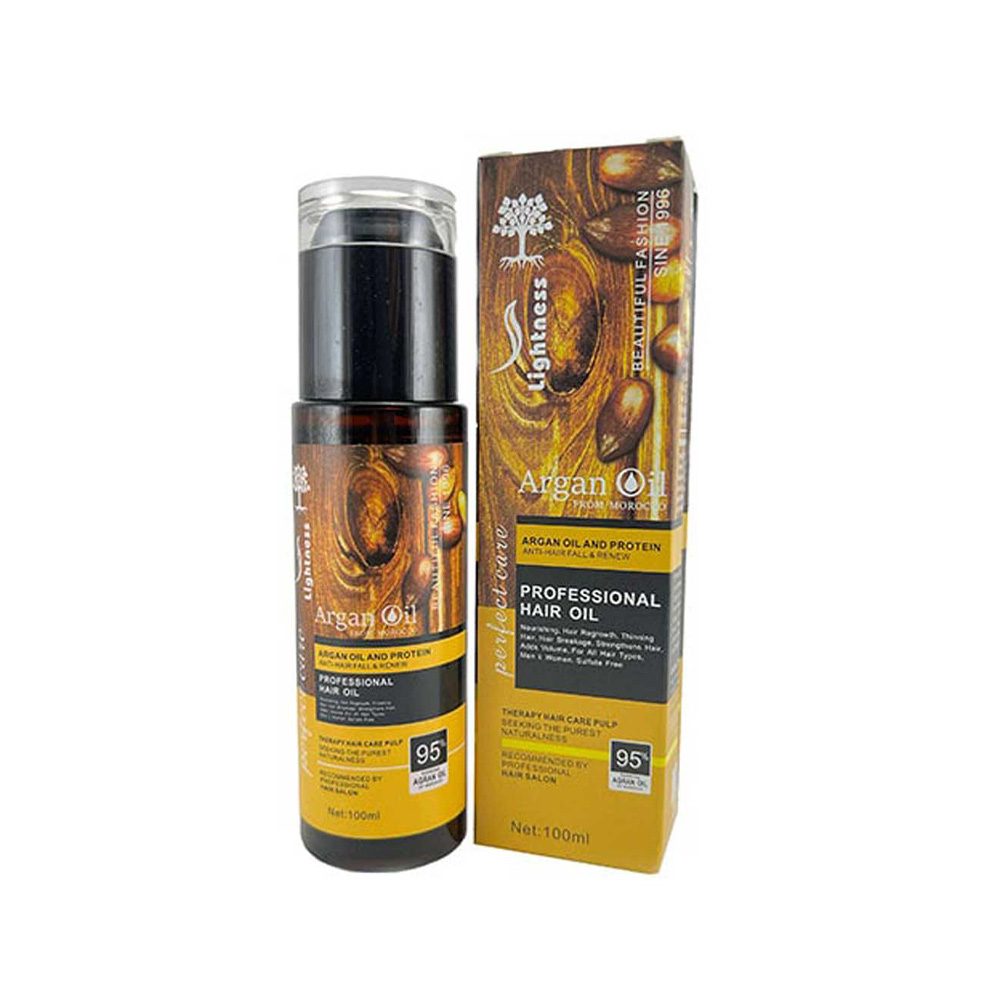 روغن مو لایتنس آرگان و پروتئین حجم 100 میلی لیتر