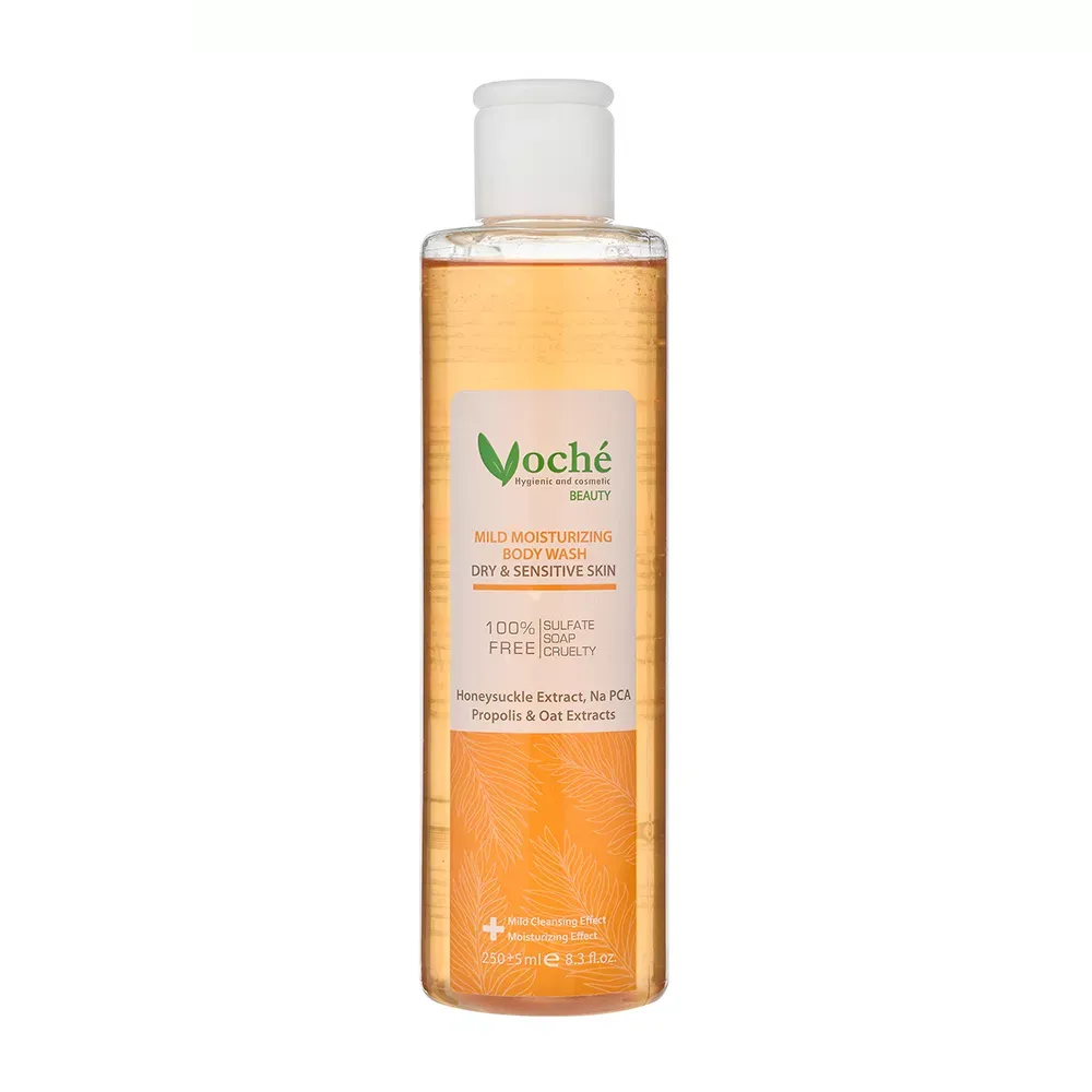 شامپو بدن وچه مدل MILD MOISTUR با رایحه ملایم مناسب برای پوست خشک و حساس حجم 250 میلی‌لیتر