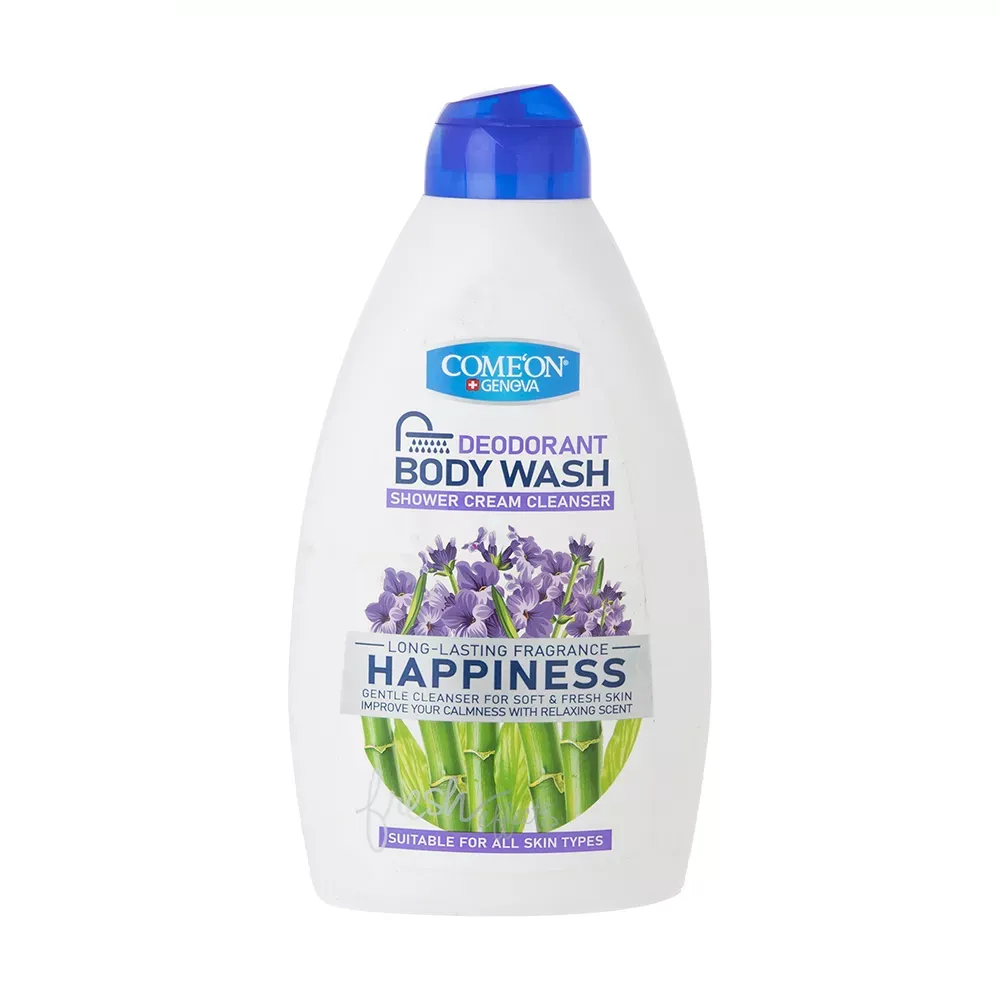 شامپو بدن کامان مدل Happpiness حجم 510 میلی لیتر شامپو بدن کامان مدل Happpiness حجم 510 میلی لیتر