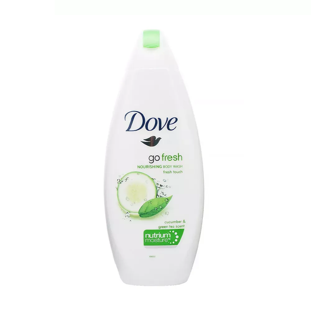 شامپو بدن کرمی داو مدل چای سبز و خیار حجم 500 میلی لیتر شامپو بدن کرمی داو مدل Cucumber And Green Tea حجم 250 میلی لیتر