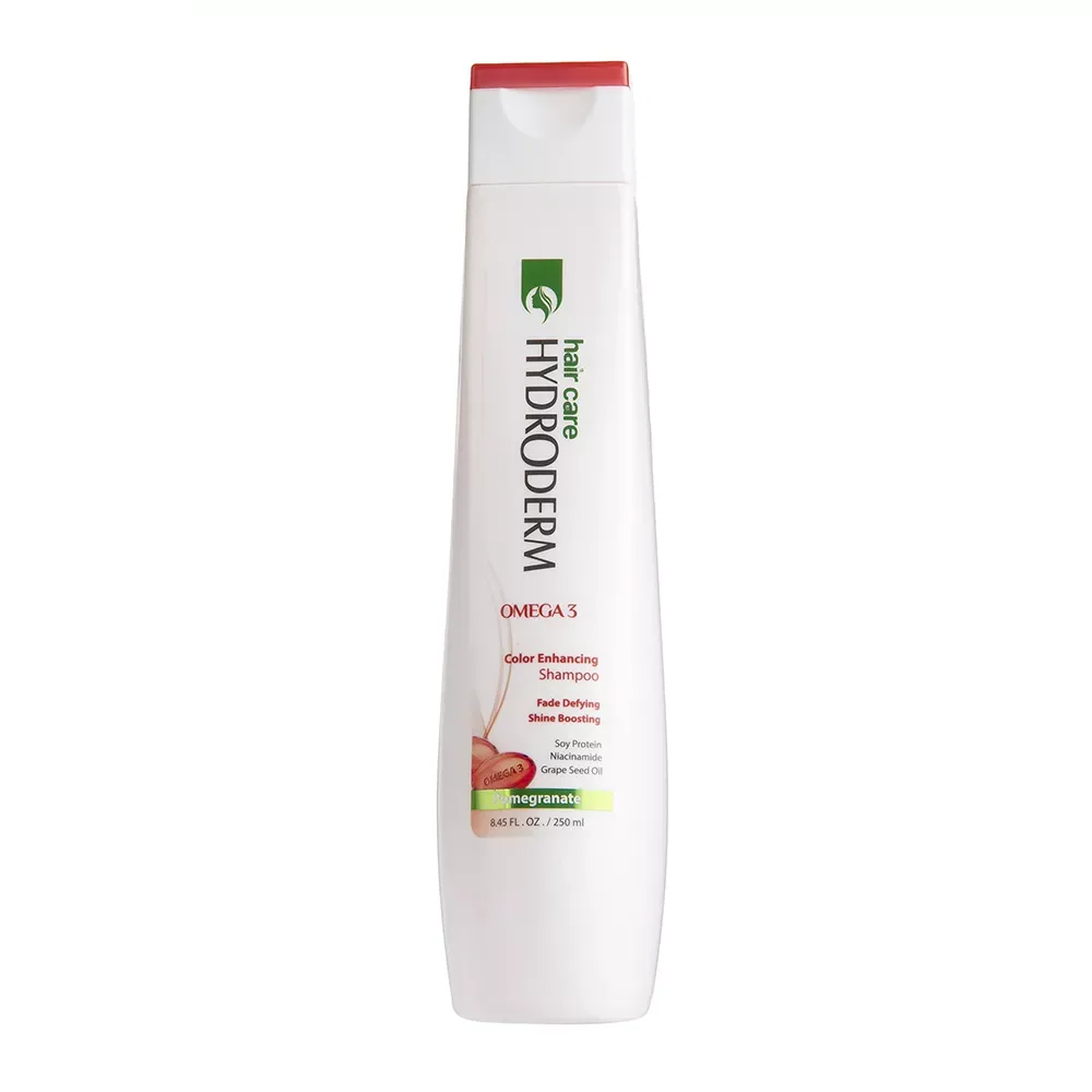 شامپو تثبیت کننده رنگ مو هیدرودرم مدل Pomegranate حجم 250 میلی لیتر شامپو تثبیت کننده رنگ مو هیدرودرم مدل Pomegranate حجم 250 میلی لیتر