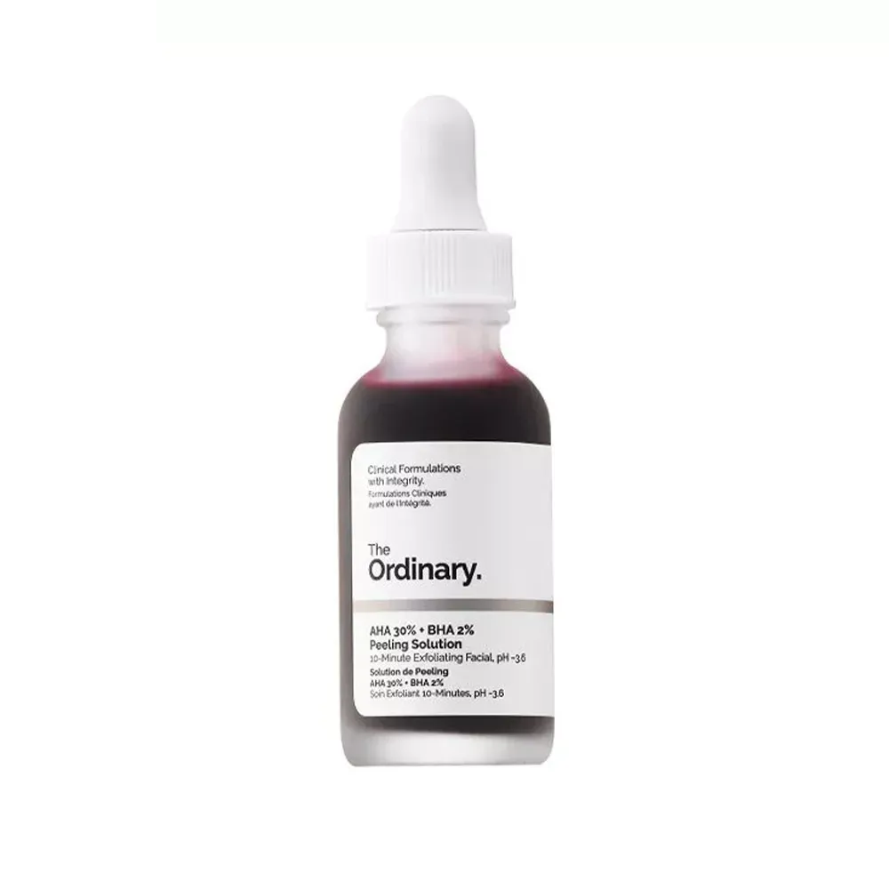 سرم لایه بردار پیلینگ AHA 30% + BHA 2% اوردینری حجم 30 میلی لیتر سرم لایه بردار پیلینگ AHA 30% + BHA 2% اوردینری حجم 30میلی لیتر