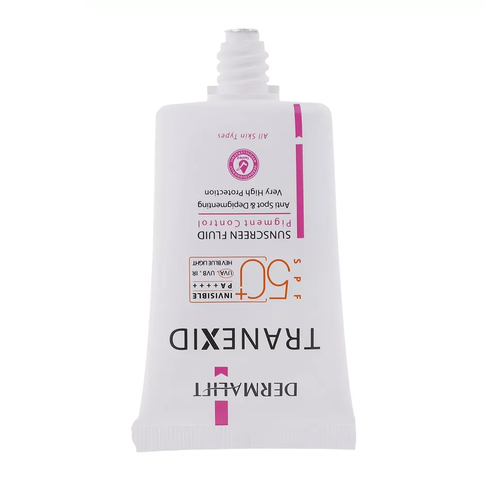 فلوئید ضد آفتاب SPF50 درمالیفت مدل Tranexid حجم 40 میلی لیتر