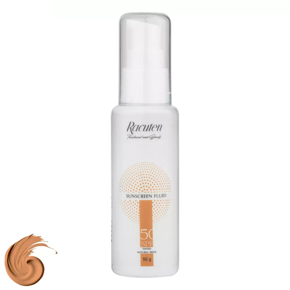 فلوئید ضد آفتاب رنگی راکوتن SPF 50 مناسب پوست چرب و مختلط وزن 50 گرم فلوئید ضد آفتاب رنگی راکوتن SPF 50 مدل 01 محافظ UVA/UVB/IR مناسب پوست چرب و مختلط وزن 50 گرم