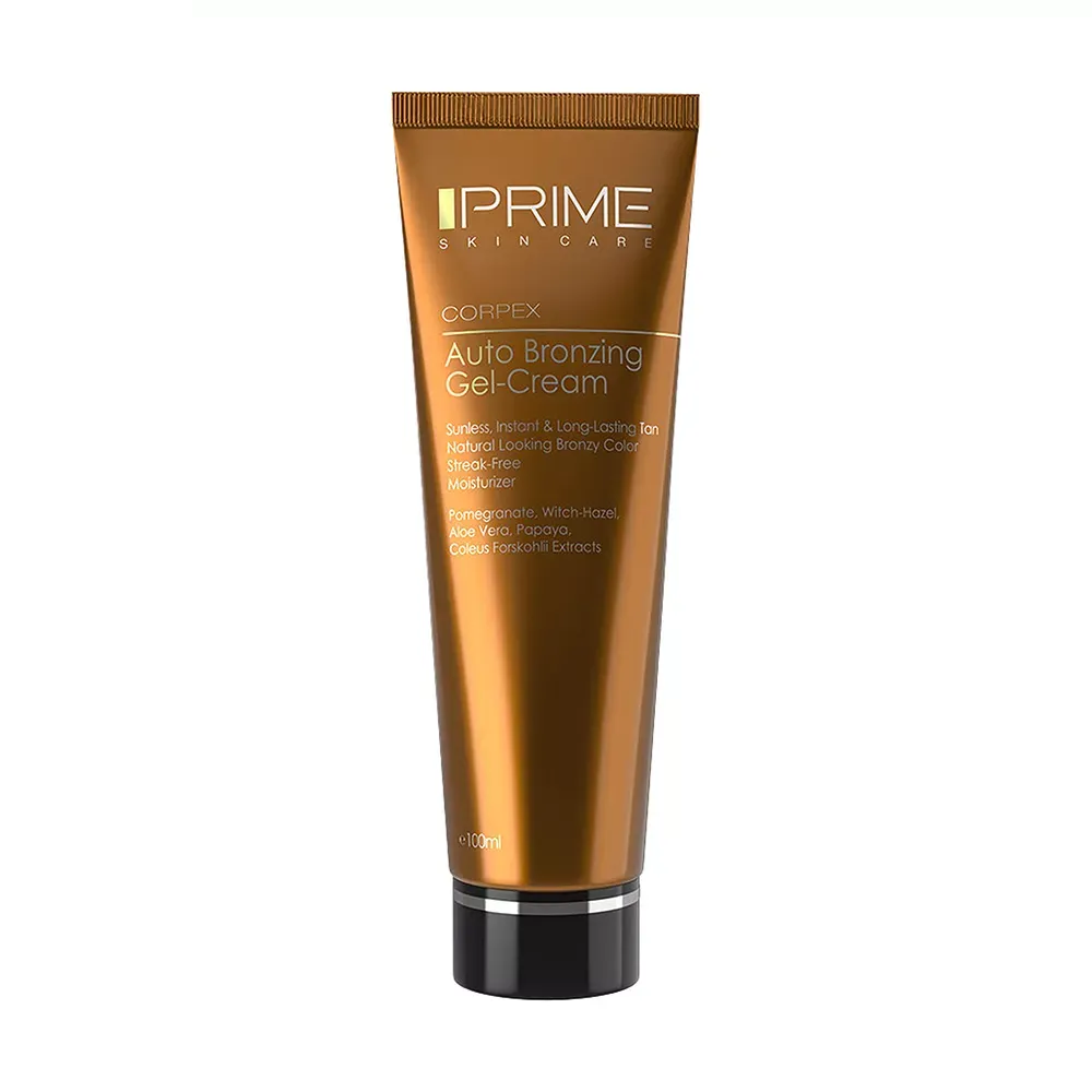 ژل برنز کننده پرایم مدل Corpex Auto Bronzing حجم 100 میلی لیتر ژل برنز کننده پریم مدل Corpex Auto Bronzing حجم 100 میلی لیتر