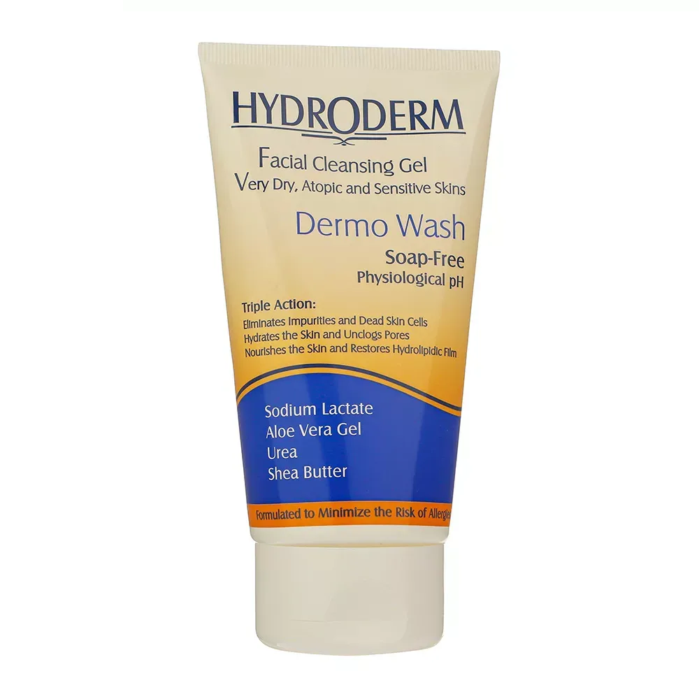 ژل شستشوی صورت هیدرودرم مدل Very Dry Skin وزن 150 گرم
