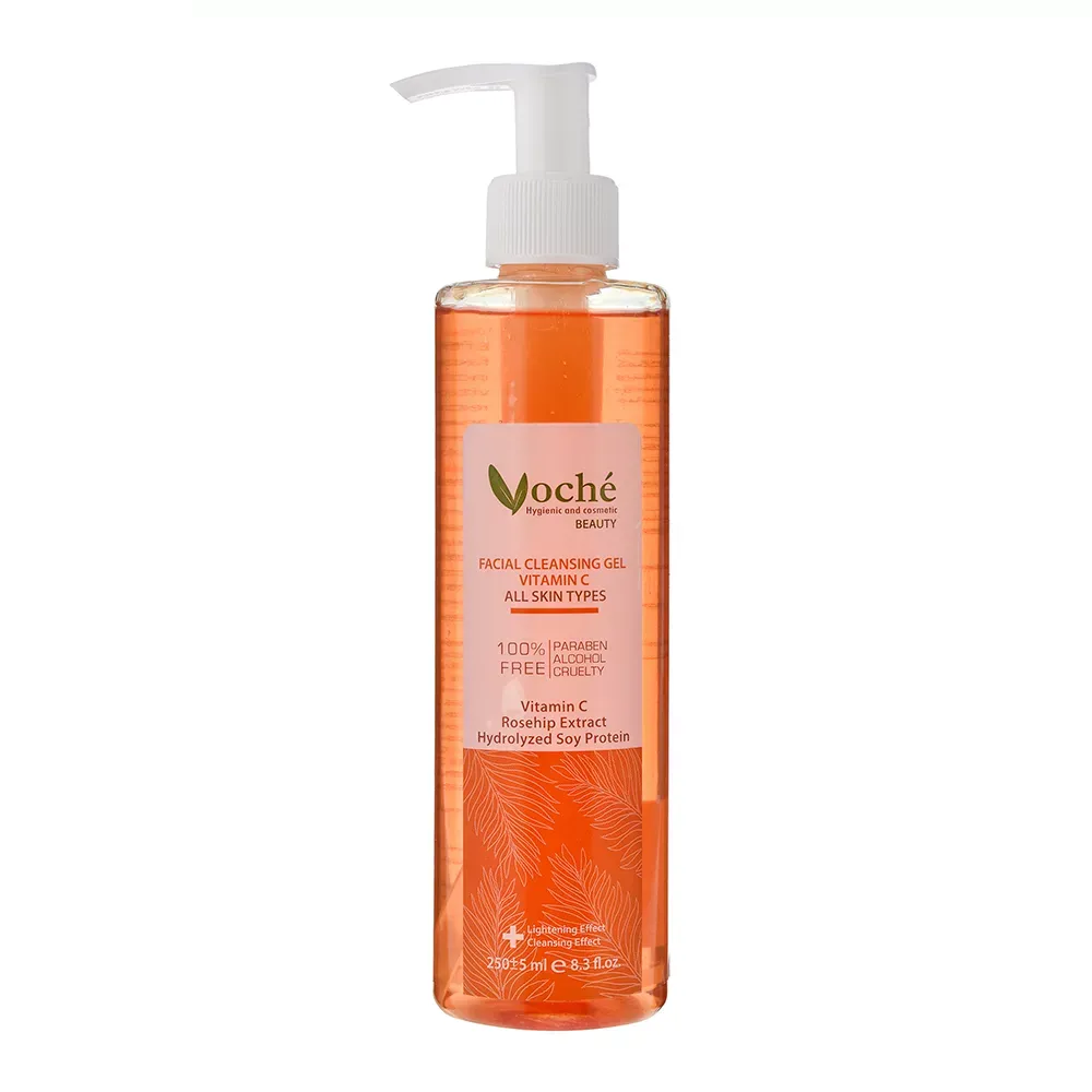 ژل شستشوی صورت وچه مدل VITAMIN C حجم 250 میلی‌لیتر