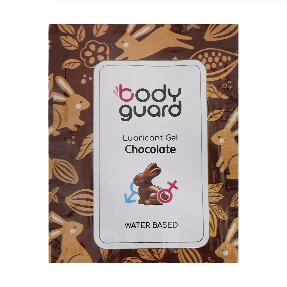 ژل لوبریکانت بادیگارد مدل Chocolate بسته 3 عددی