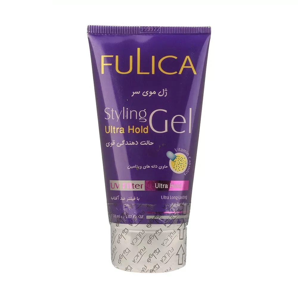 ژل مو حالت دهنده قوی فولیکا مدل Ultra Hold حجم 150 میلی لیتر