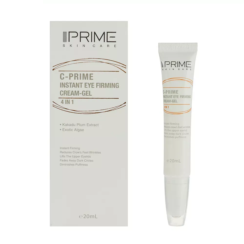 ژل کرم سفت کننده دور چشم پرایم مدل C-Prime 4in1 حجم 20 میلی لیتر ژل کرم سفت کننده دور چشم پریم مدل C-Prime 4in1
