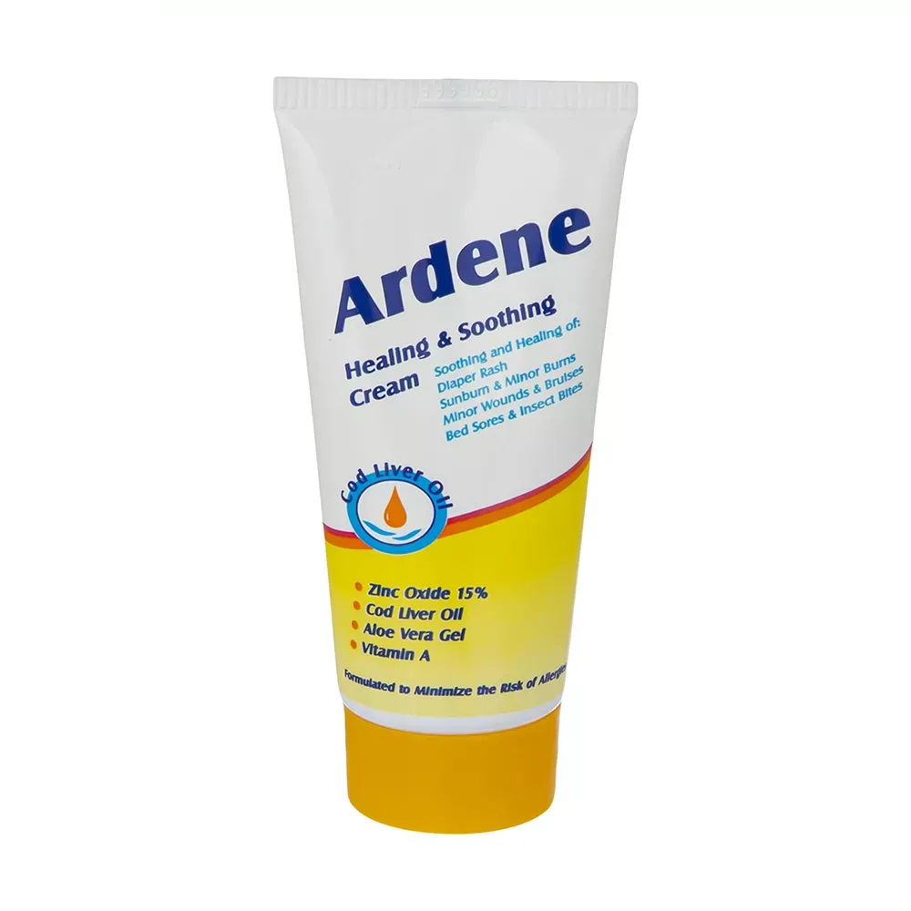 کرم ضد سوختگی کودک آردن حاوی روغن کبد ماهی مدل zinc oxide حجم 50 میلی لیتر کرم سوختگی کودک آردن مدل Zinc Oxide حجم 50 میلی لیتر