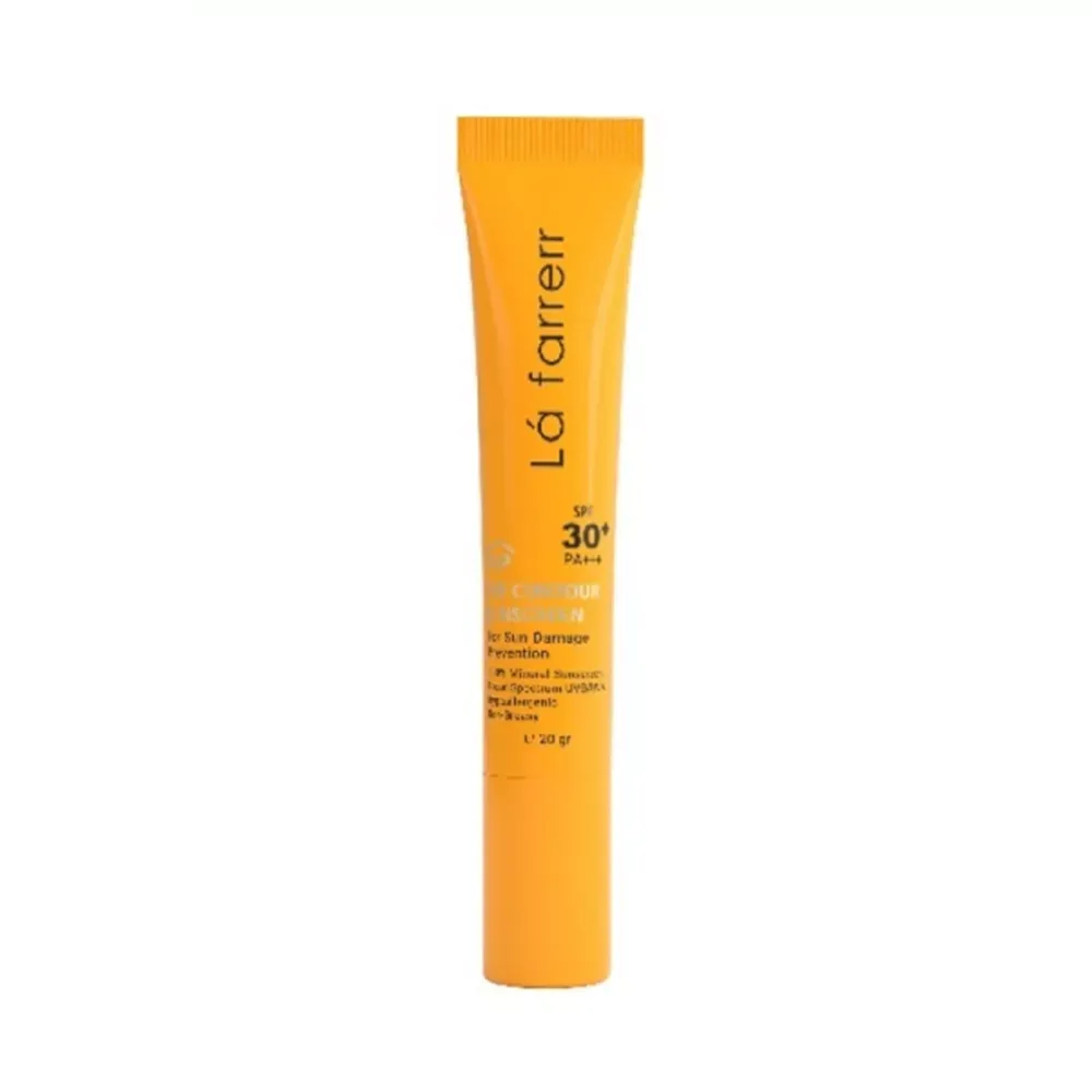 کرم ضد آفتاب دور چشم بی‌رنگ مینرال لافارر SPF30 حجم 15 میلی‌لیتر