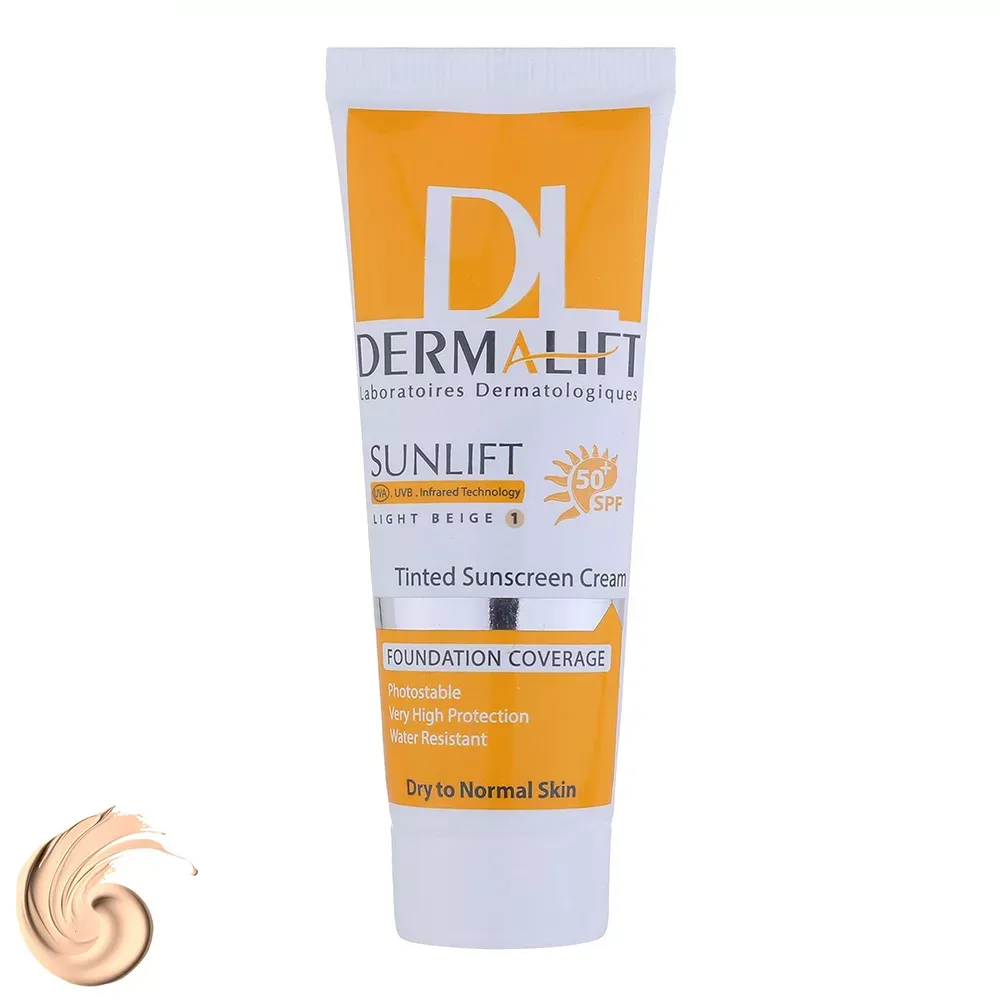 کرم ضد آفتاب بیرنگ درمالیفت Sunlift SPF50 مناسب پوست خشک حجم 40 میلیلیتر کرم ضد آفتاب بیرنگ درمالیفت Sunlift SPF50 مناسب پوست خشک حجم 40 میلیلیتر