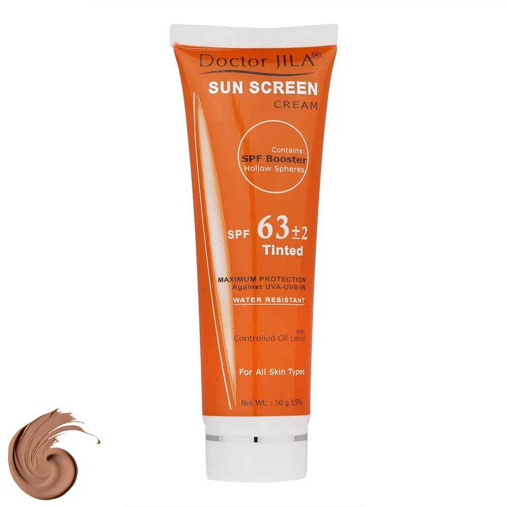 کرم ضدآفتاب رنگی دکتر ژیلا SPF63 مدل DJ3 وزن 50 گرم کرم ضدآفتاب رنگی دکتر ژیلا SPF63 مدل DJ3 وزن 50 گرم