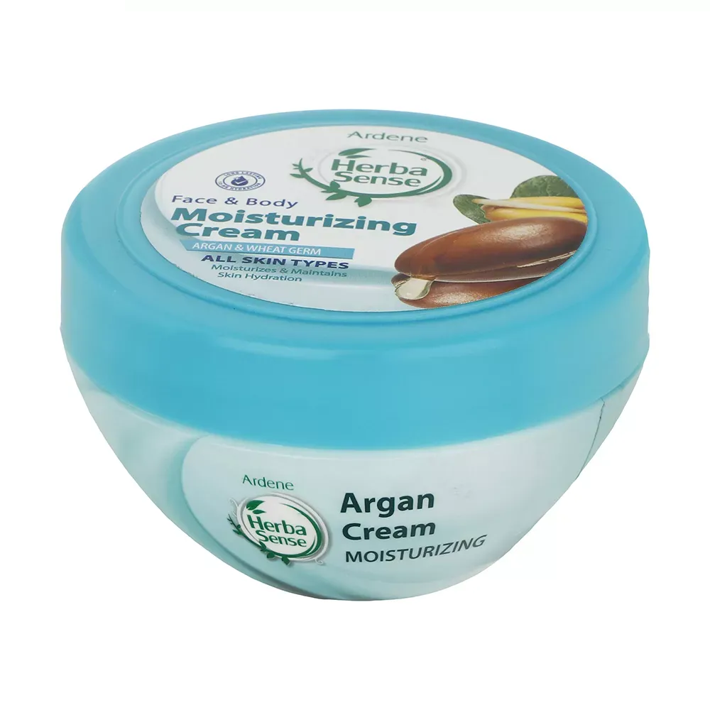 کرم مرطوب کننده آردن هرباسنس با رایحه آرگان و جوانه گندم وزن 150 گرم کرم مرطوب کننده آردن هرباسنس مدل Argan & Wheat Germ وزن 150 گرم