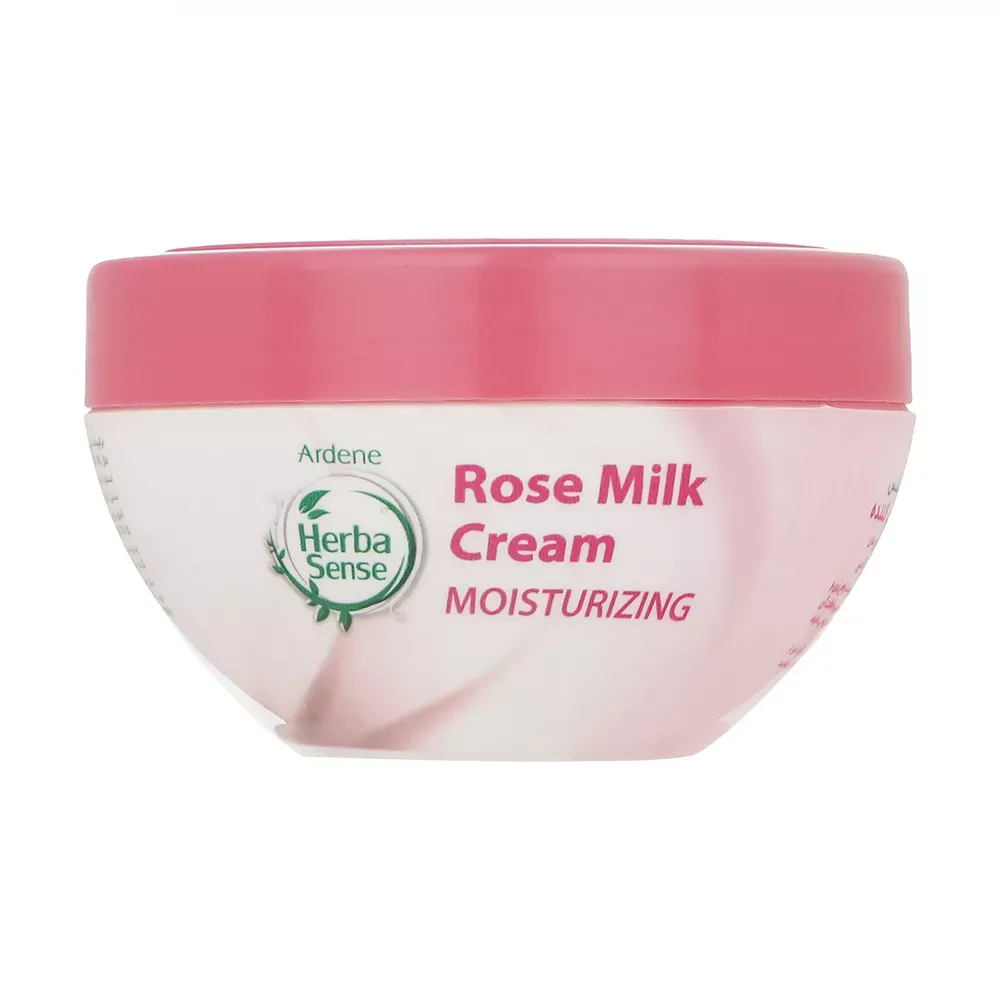 کرم مرطوب کننده آردن هرباسنس مدل British Rose & Milk وزن 150 گرم