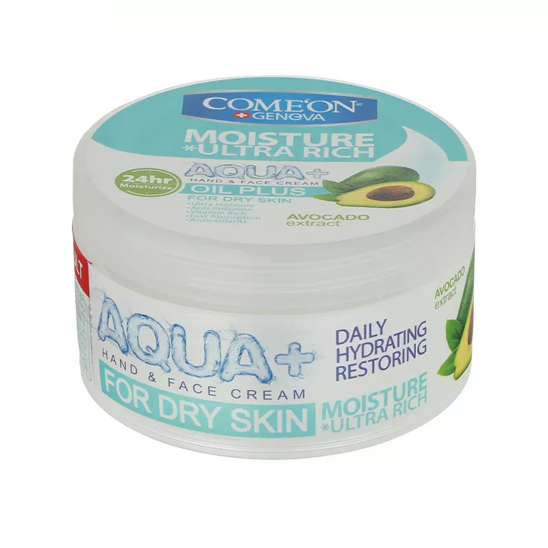 کرم مرطوب کننده کامان مدل Aqua Plus مناسب پوست خشک 250 میلی لیتر کرم مرطوب کننده کامان مدل Aqua Plus مناسب پوست خشک 250 میلی لیتر