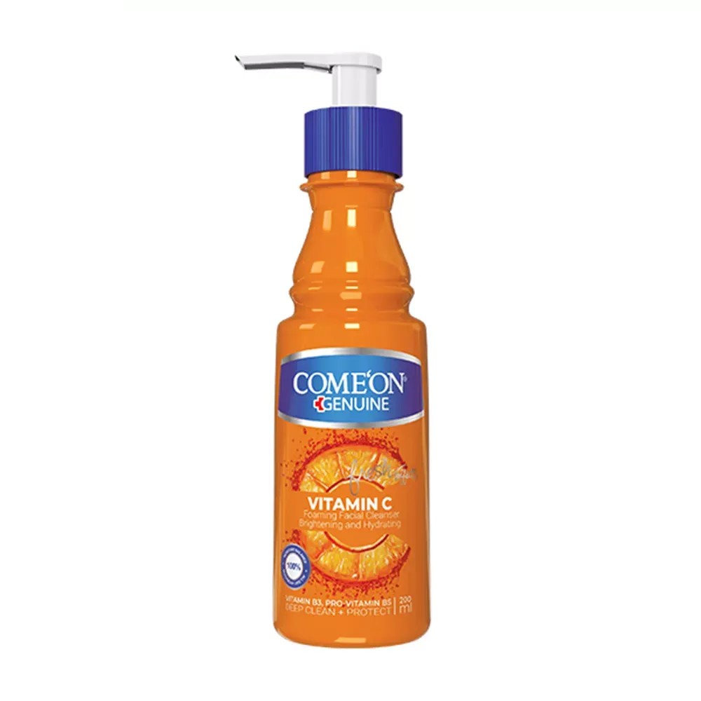 ژل شستشوی صورت هیدرودرم مدل Sensi مناسب پوست حساس حجم 350 میلی لیتر کرم مرطوب کننده کامان مدل Vitamin C حجم 200 میلی لیتر