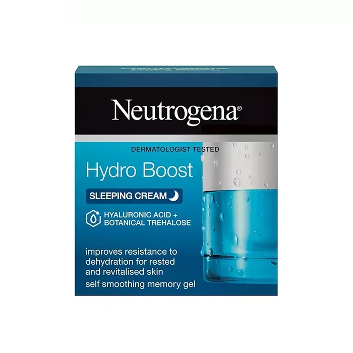 ویژگی و خواص کرم شب آبرسان Hydro Boost نوتروژینا حجم 50 میلی لیتر