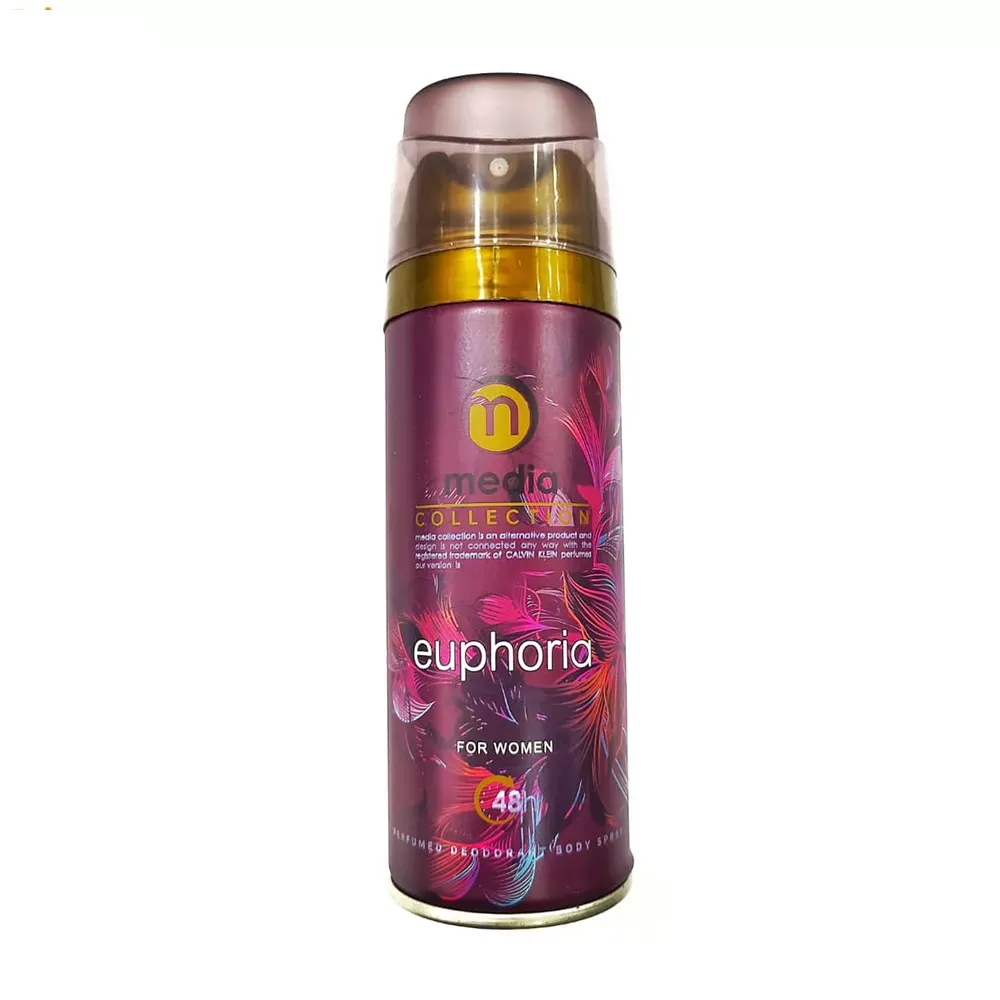 اسپری بدن زنانه مدیا مدل Euphoria حجم 200 میلی لیتر