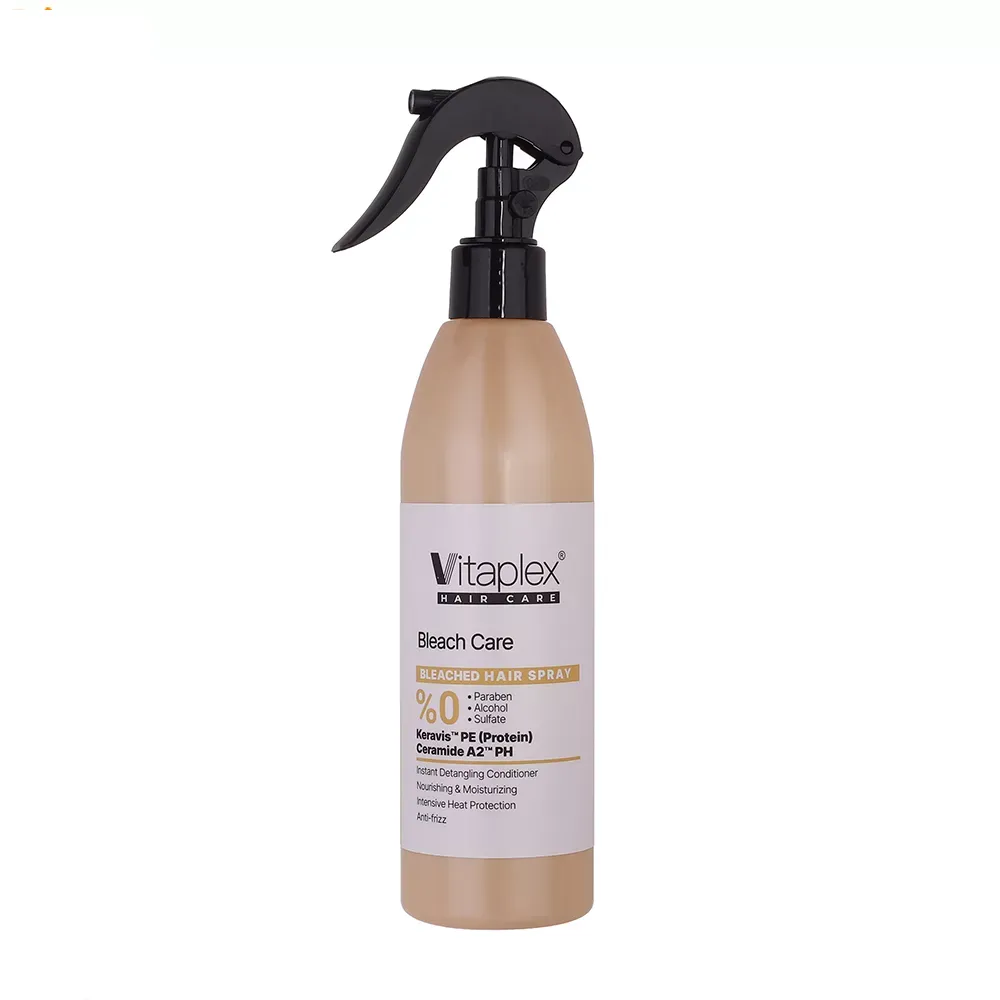 اسپری نرم کننده مو ویتاپلکس مدل Bleach Care مناسب مو رنگ شده و آسیب دیده حجم 300 میلی لیتر
