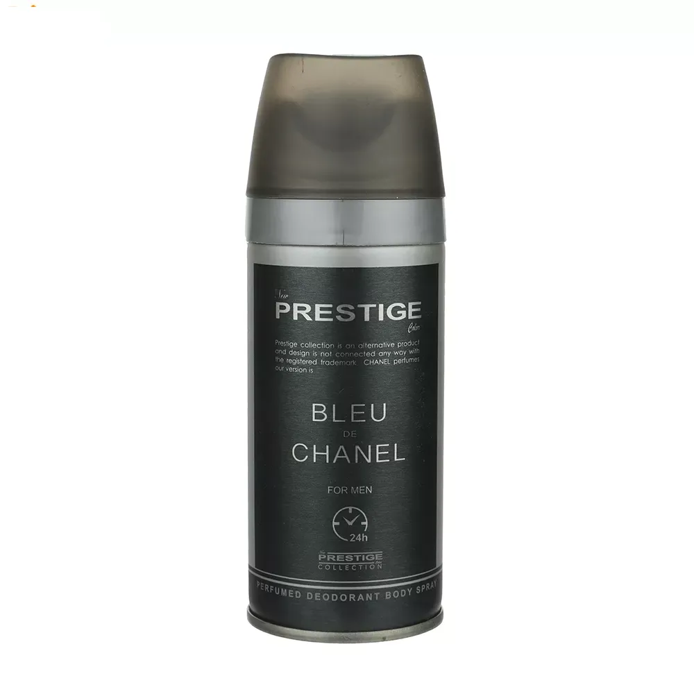 اسپری خوشبو کننده بدن مردانه پرستیژ مدل Bleu De Chanel حجم 150 میلی لیتر