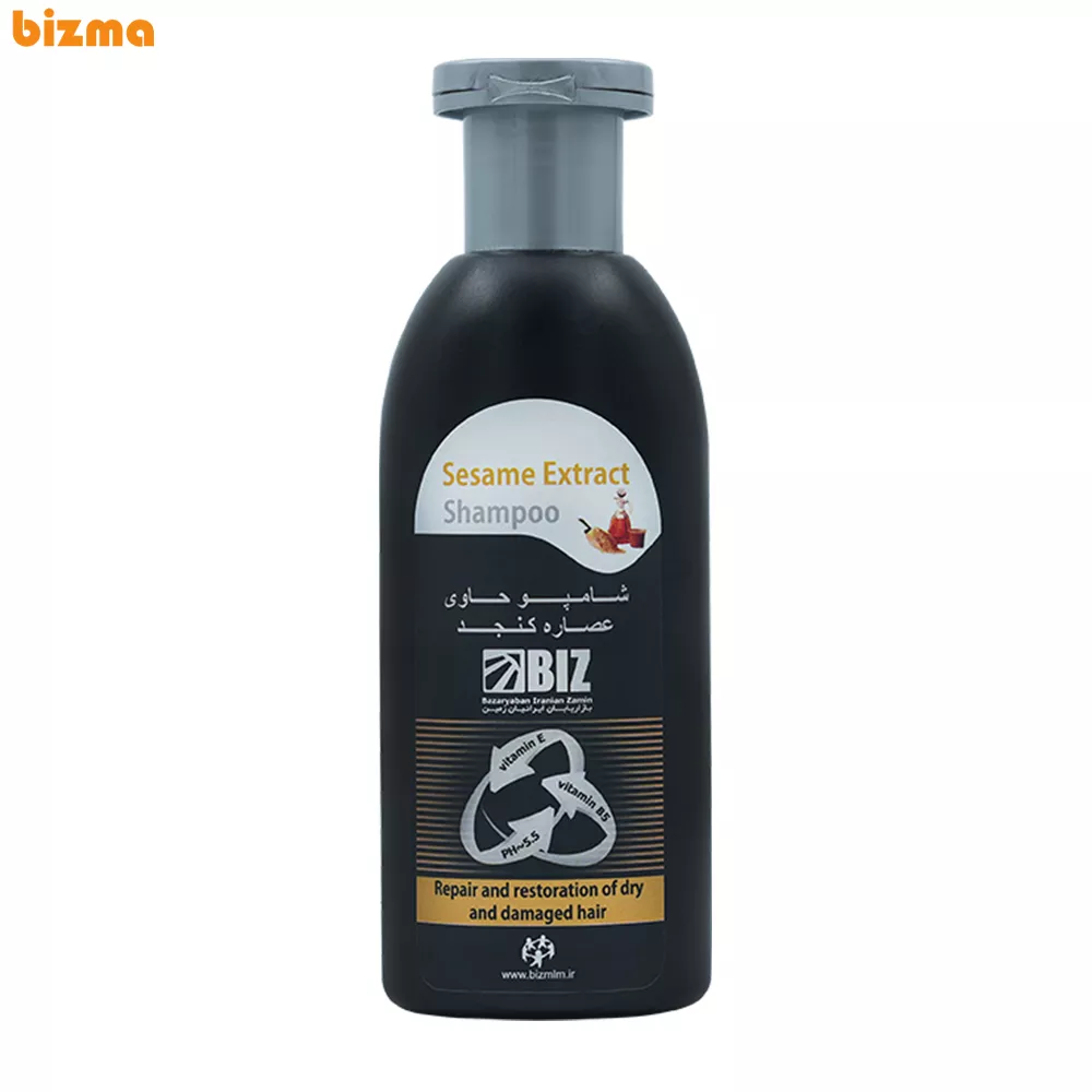 شامپو روغن کنجد بیز وزن 300 گرم