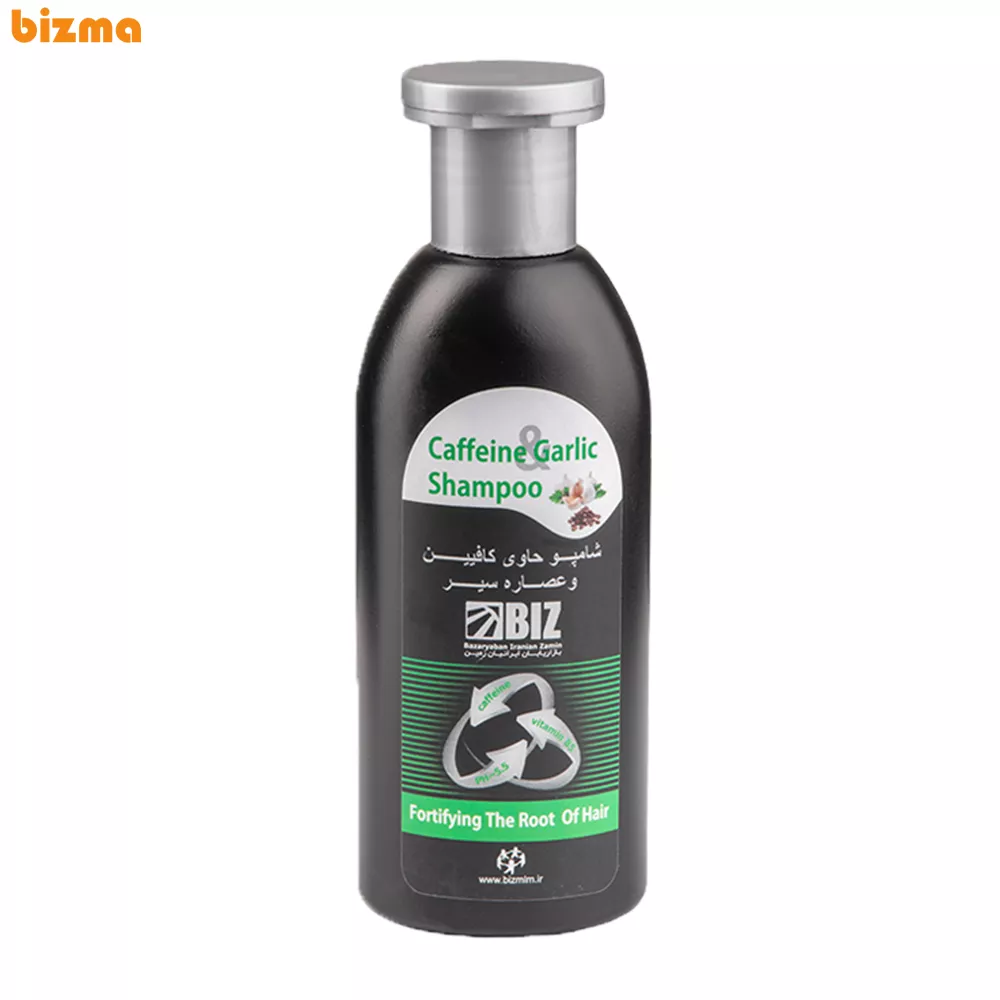 شامپو کافئین سیر بیز وزن 300 گرم