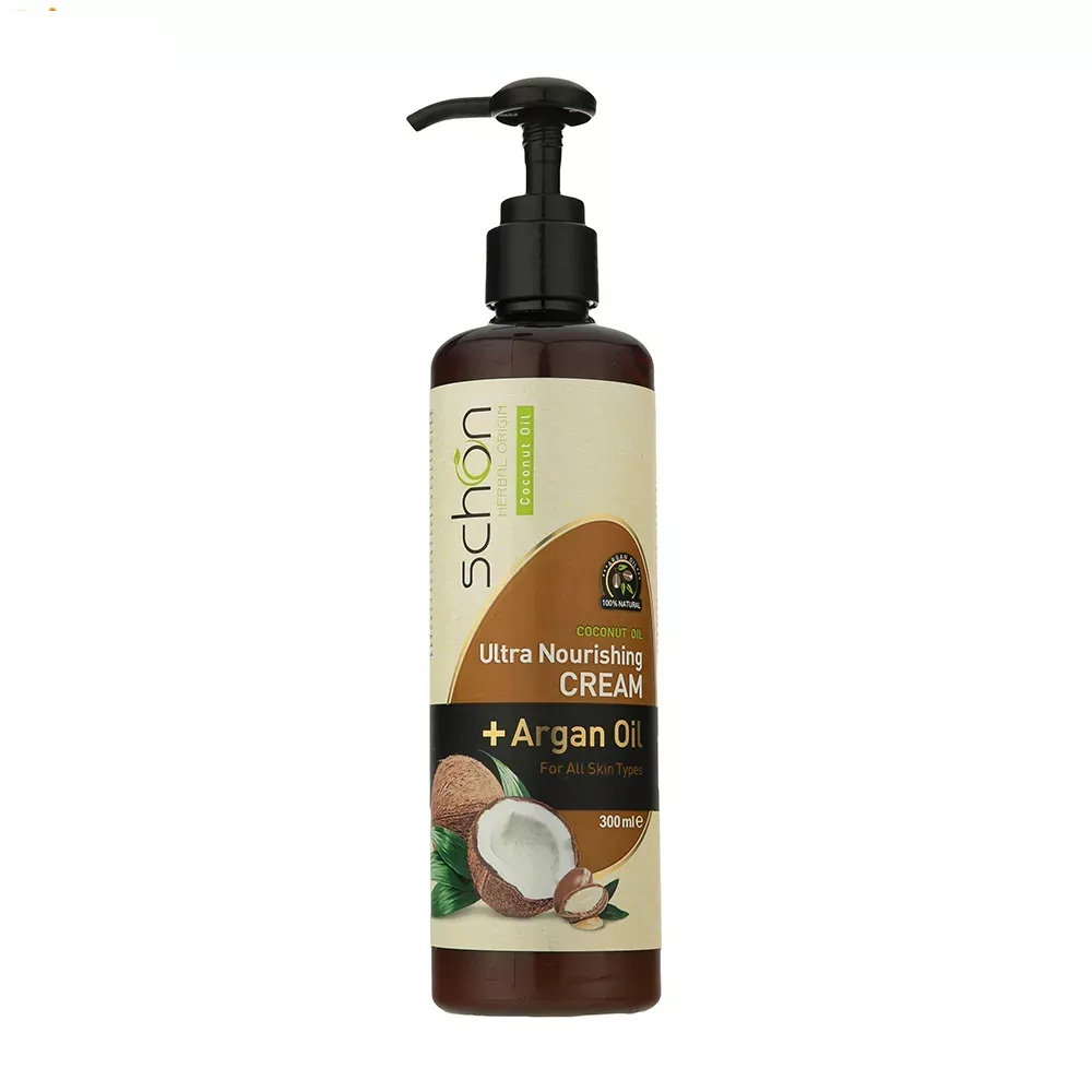 کرم مرطوب‌ کننده شون مدل Coconut حجم 300 میلی‌لیتر
